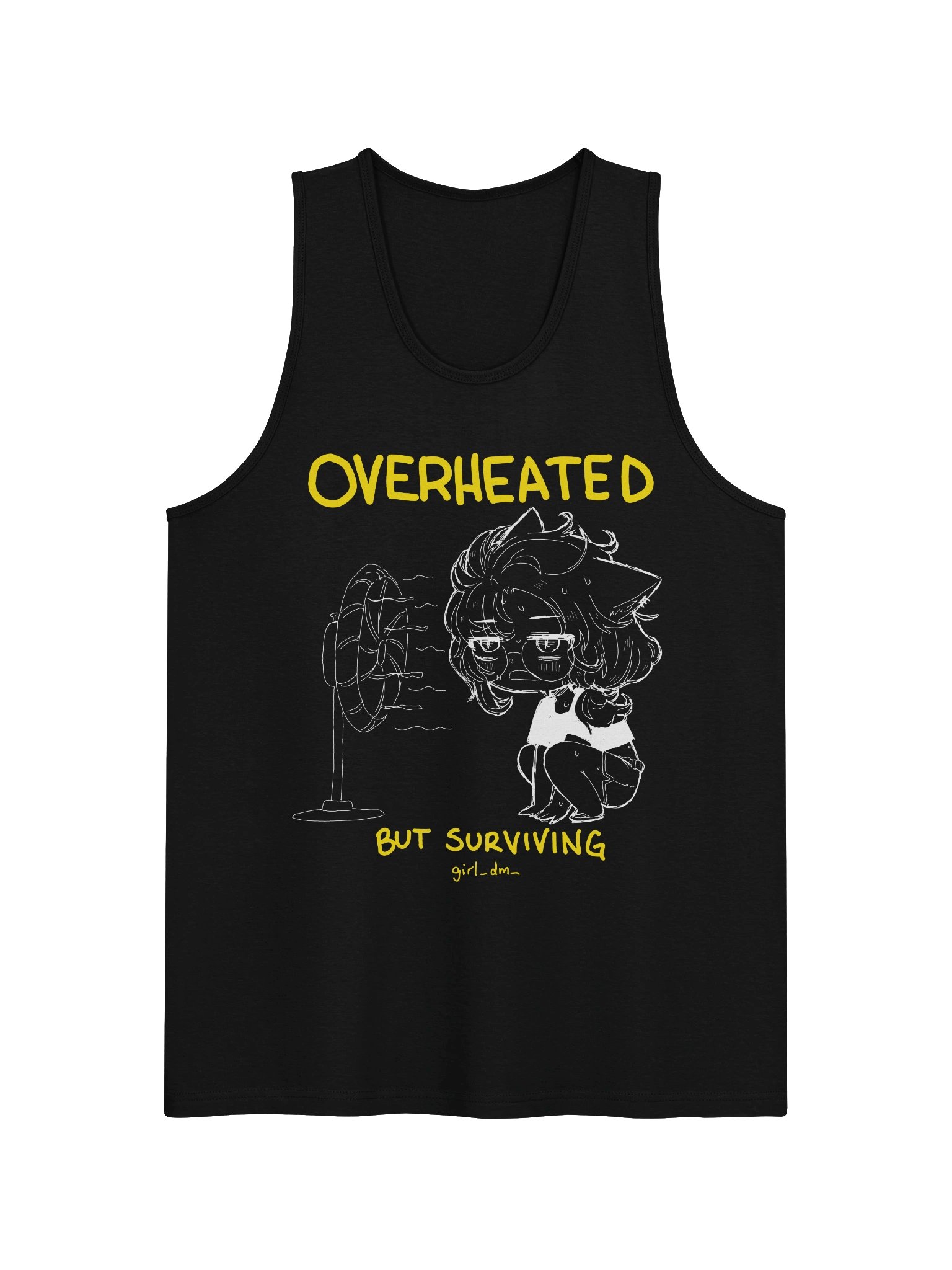 Overheated Dark Tank Top product image (1)