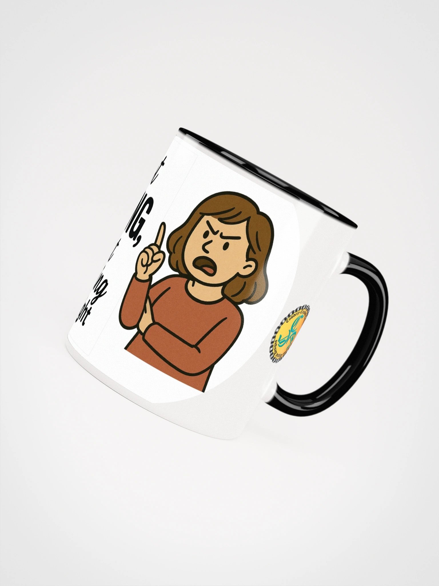 I'm not Arguing (Female) 2-Tone Ceramic Mug product image (43)