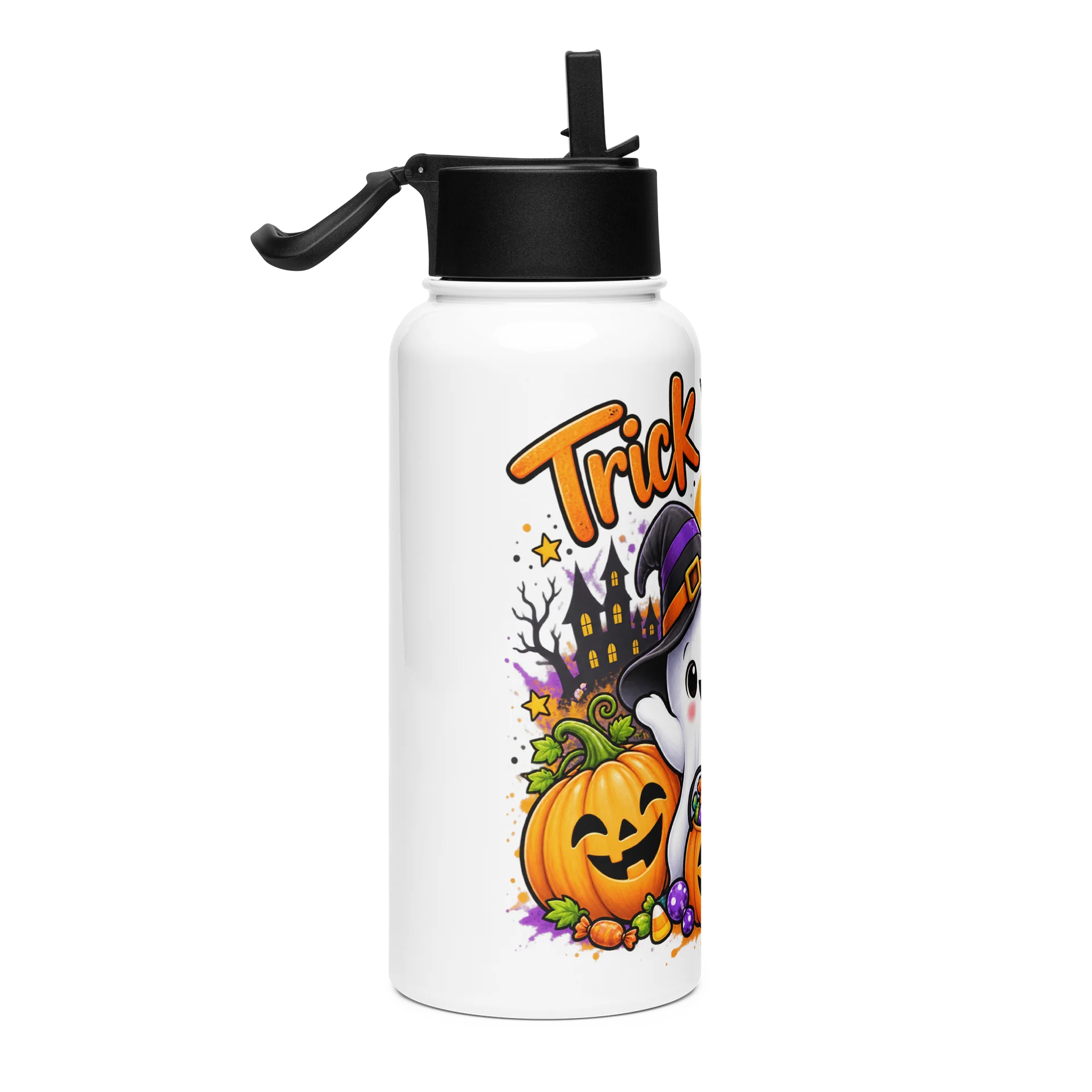 Trick or Treat Water Bottle product image (4)