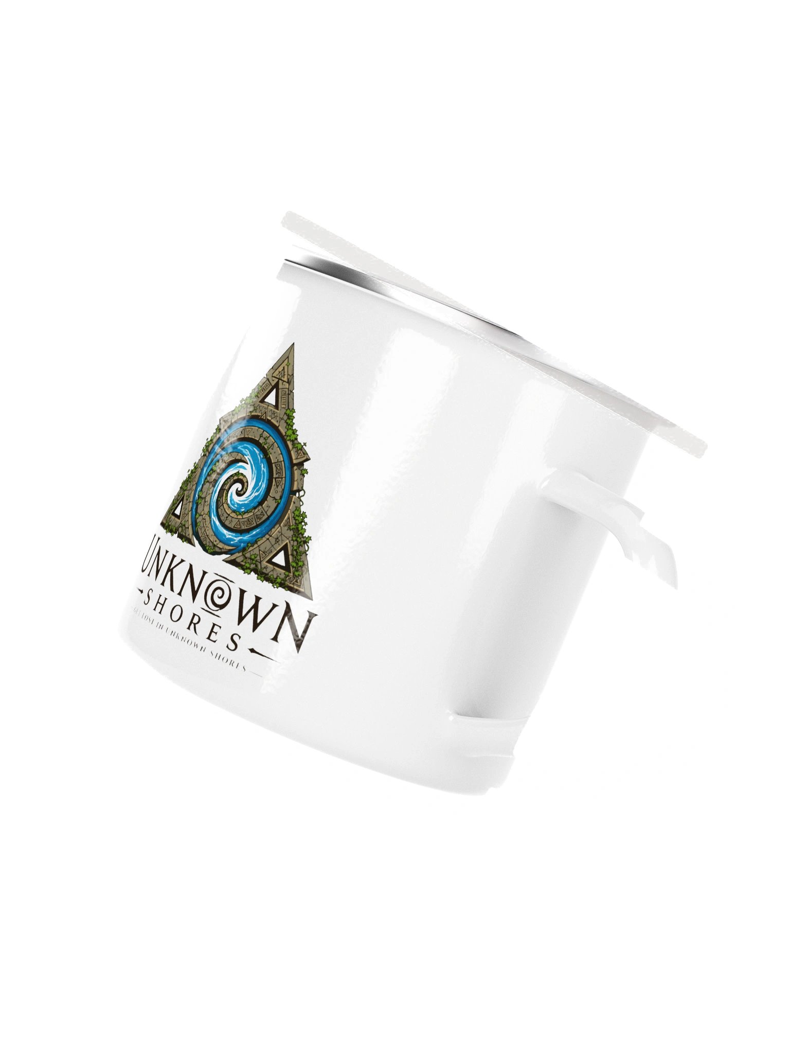 Unknown Shores Logo Tin Mug product image (3)