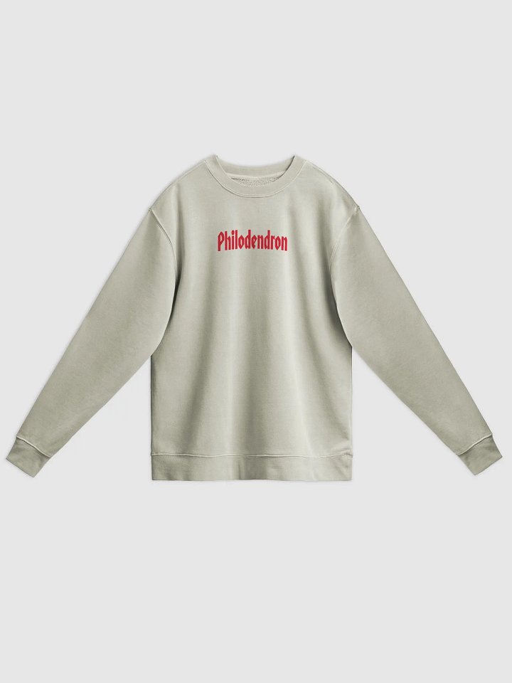 ⚡️ PHILODENDRON WORLD TOUR ⚡️ Midweight Pigment Dyed Sweatshirt product image (1)