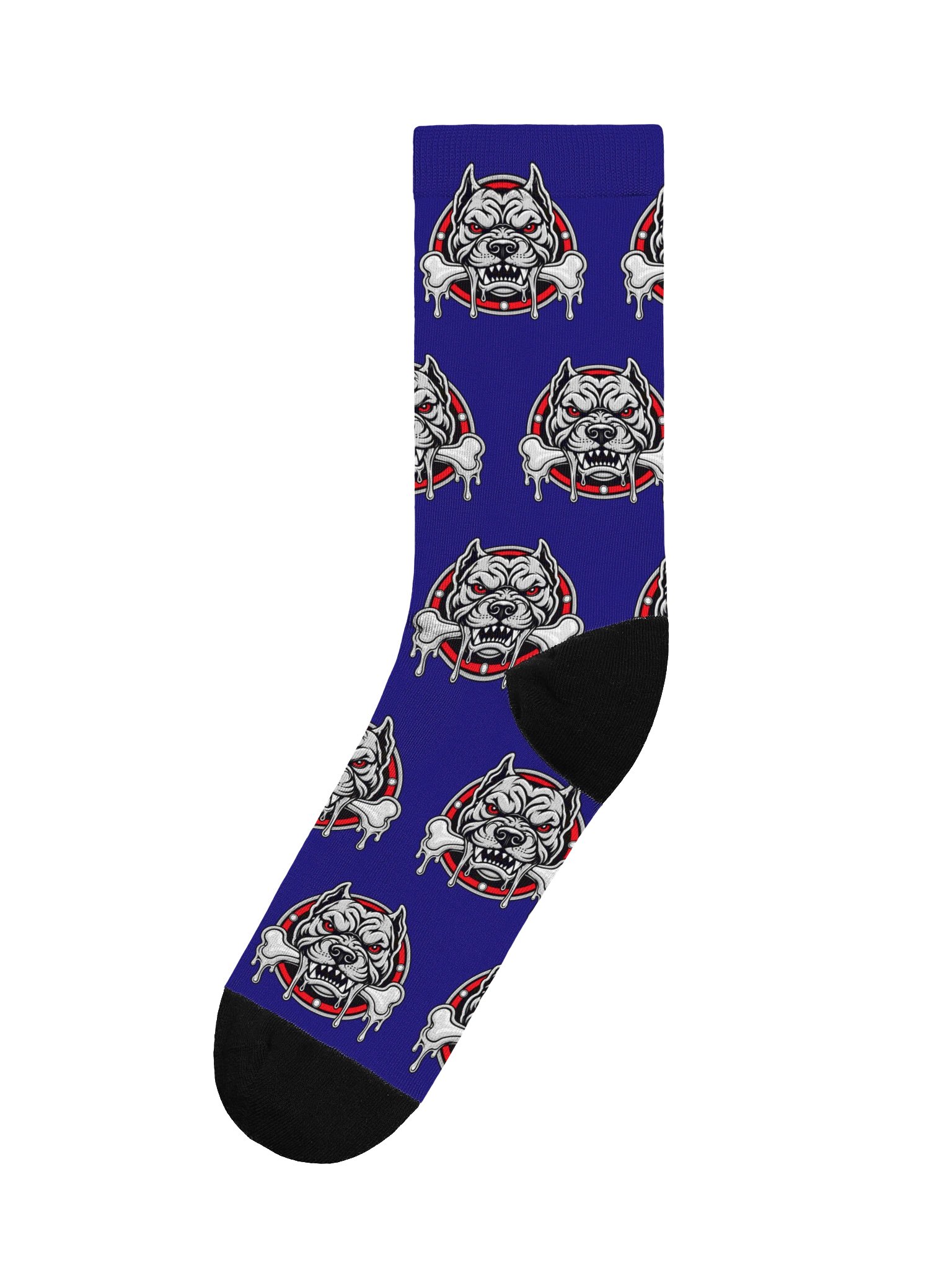Boro Bonedawgs Crew Socks - Navy product image (1)