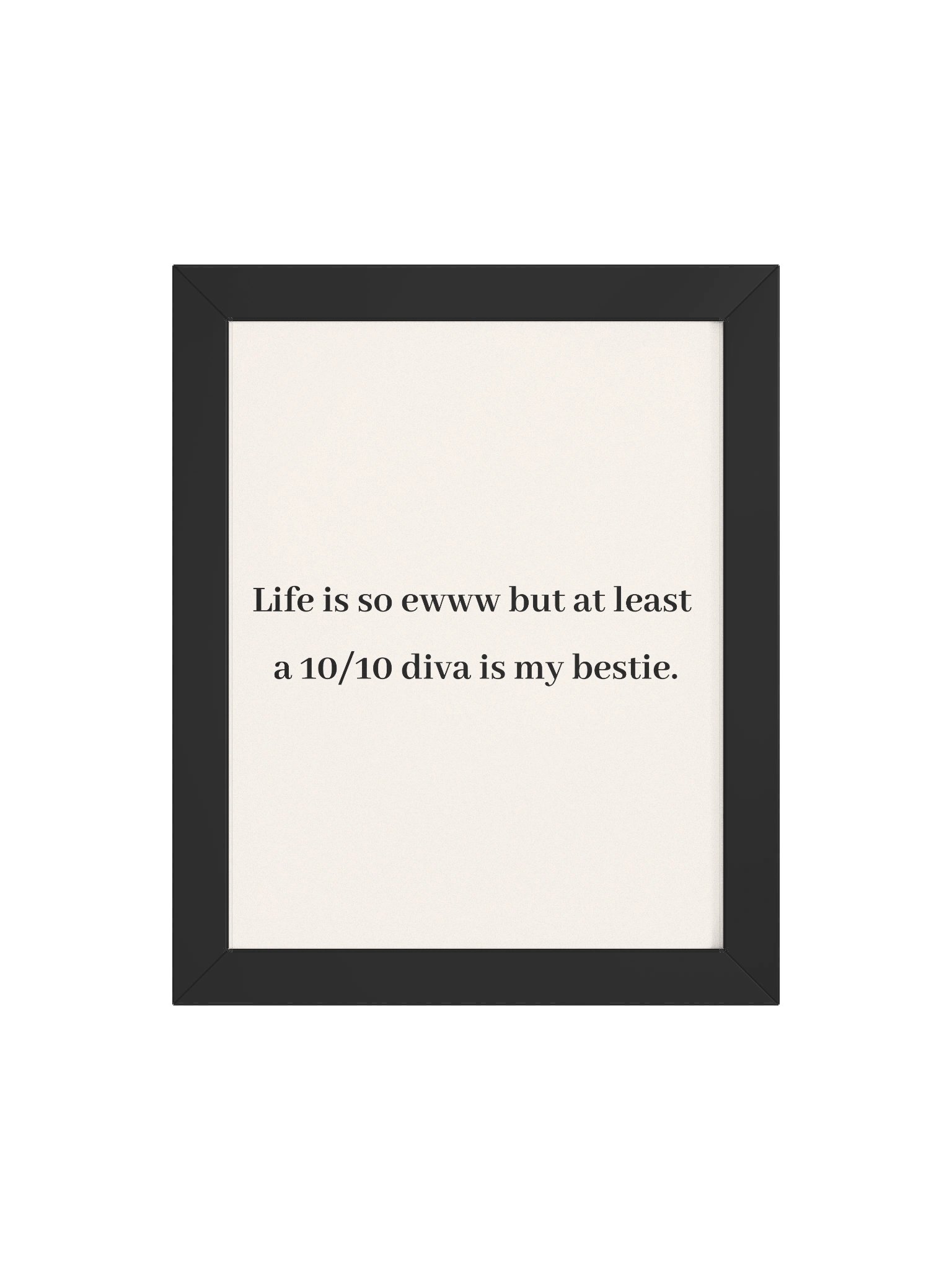My Diva Bestie wall art product image (47)