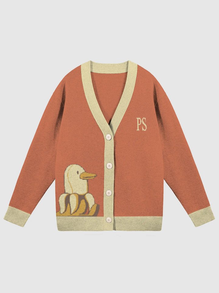 Ducknana Cardigan For Bad Theory Sommeliers product image (1)