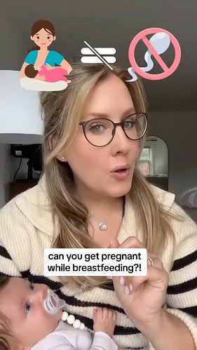 is breastfeeding a form of birth control? 🫣 #breastfeeding #birthcontrol #postpartum