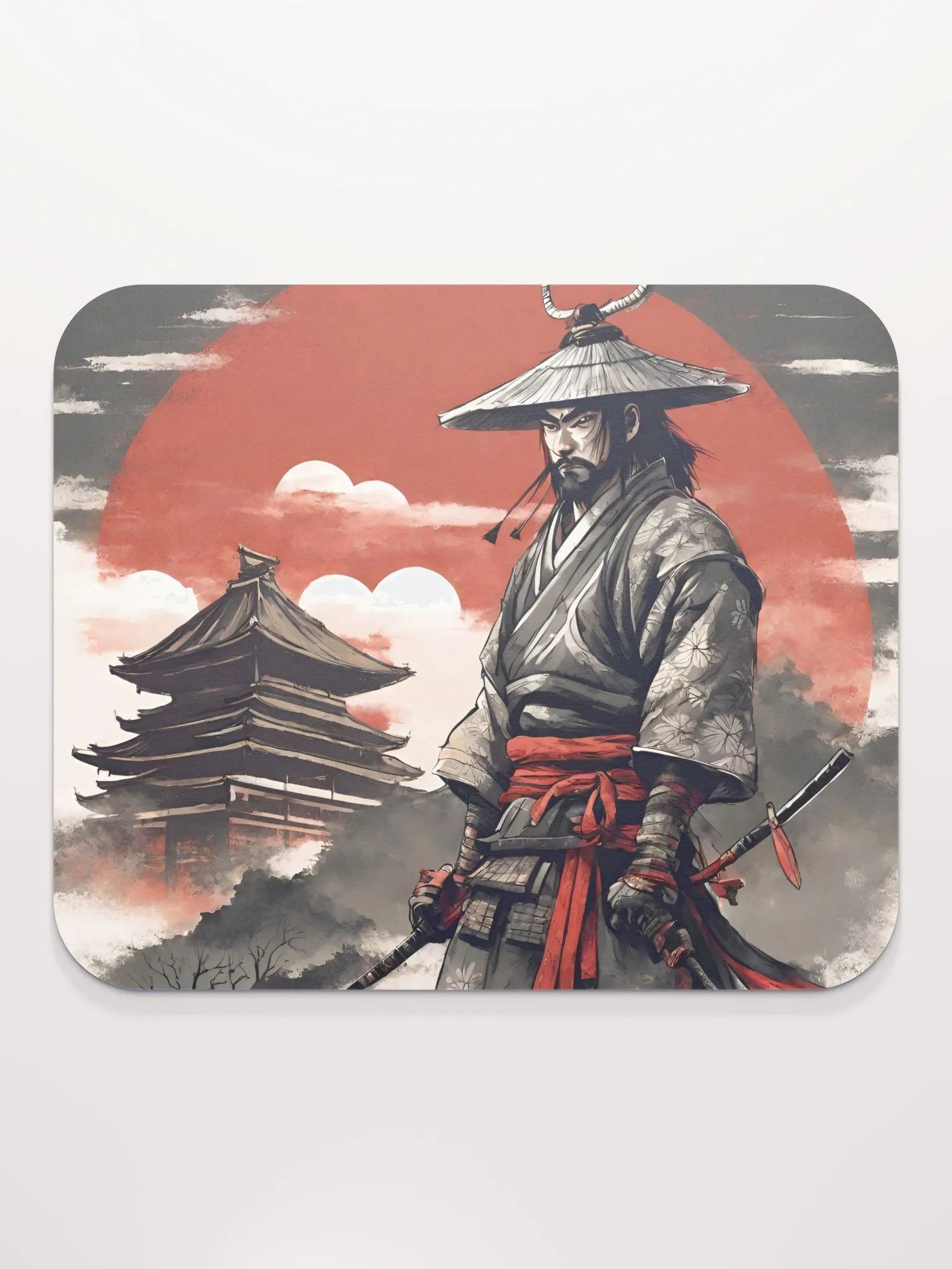 Samurai Warrior Mouse Mat product image (4)