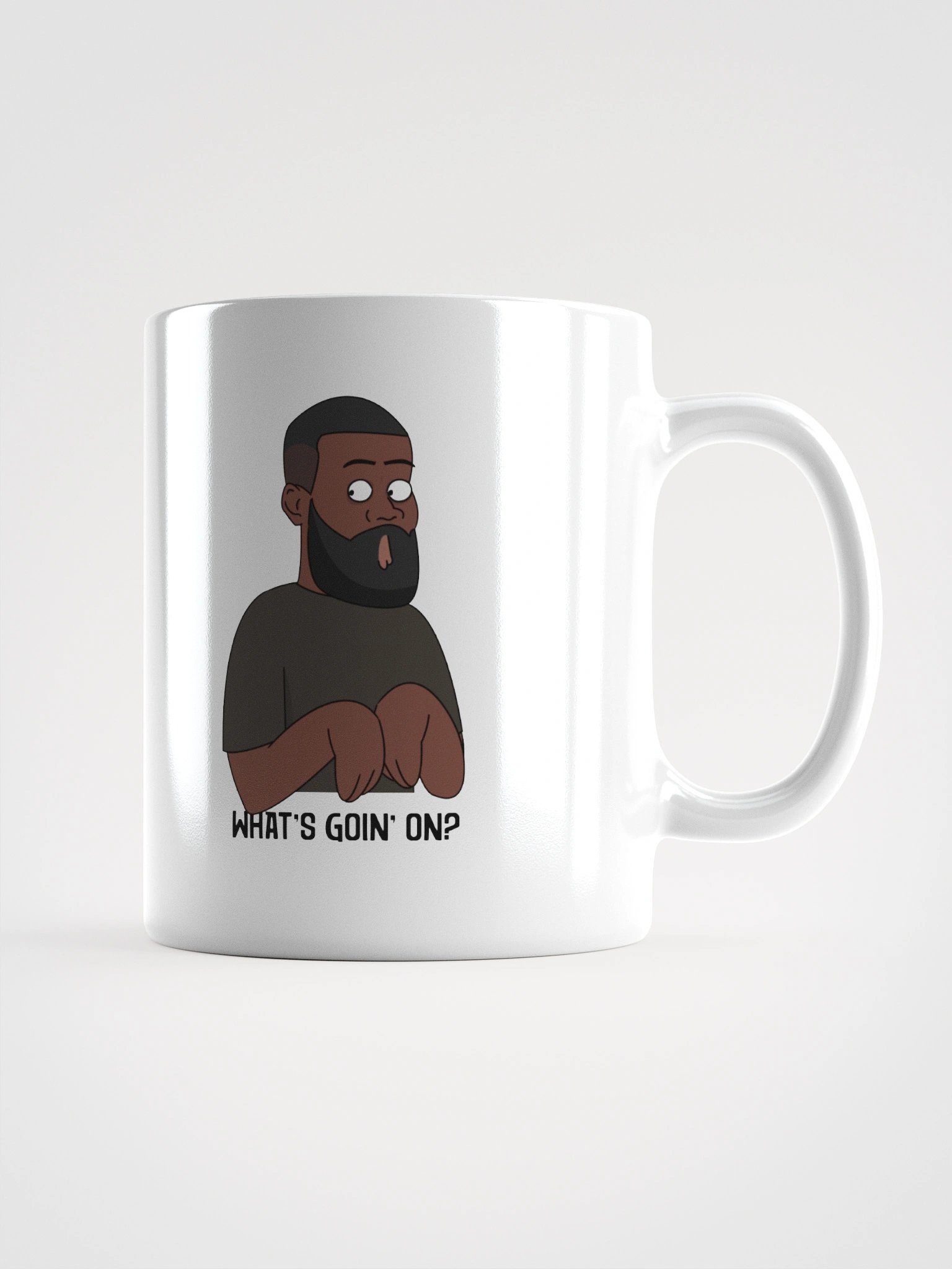 Mug 'What's goin' on?' product image (2)