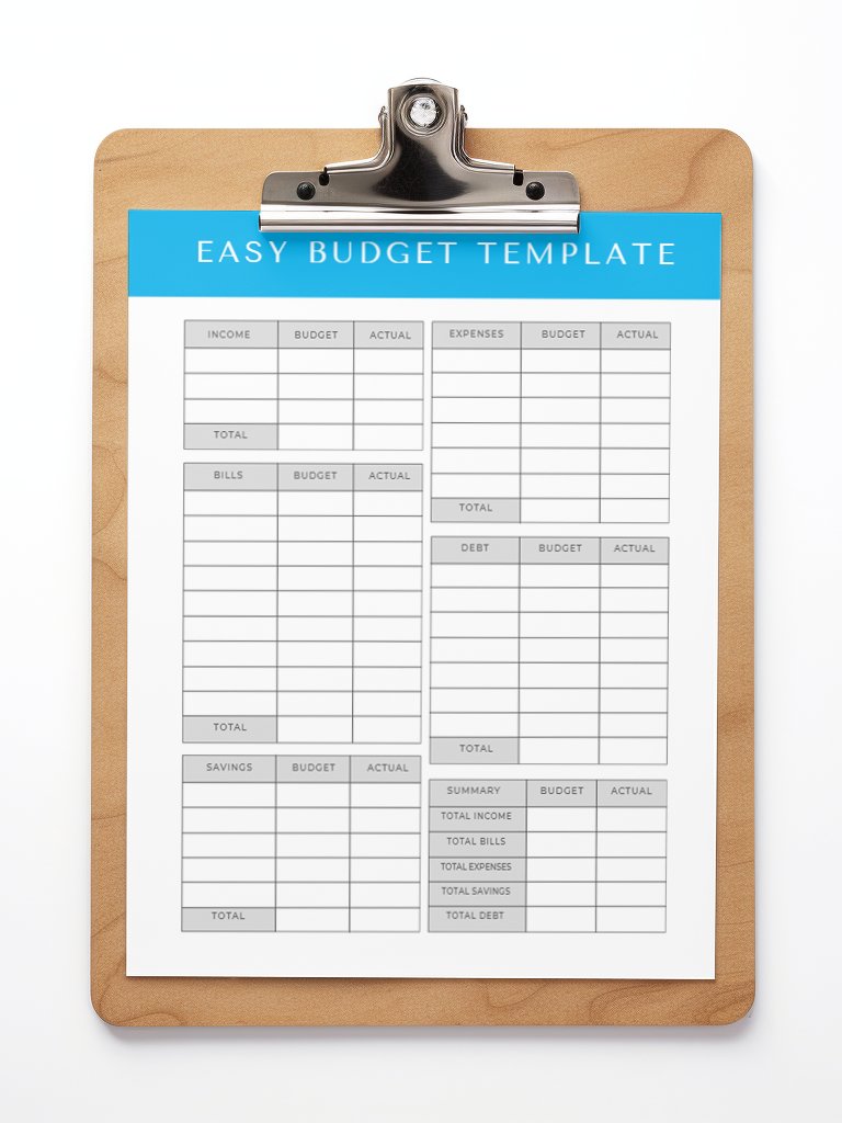 Easy Budget Template product image (1)