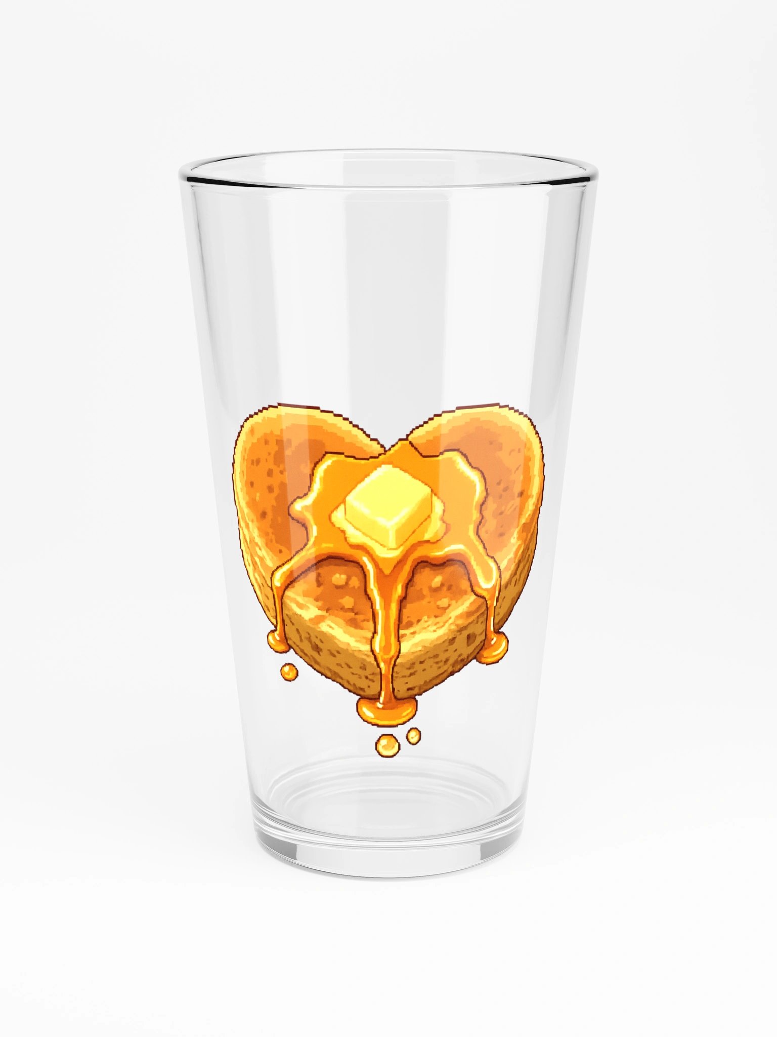 Pancake Heart Pint Glass product image (3)