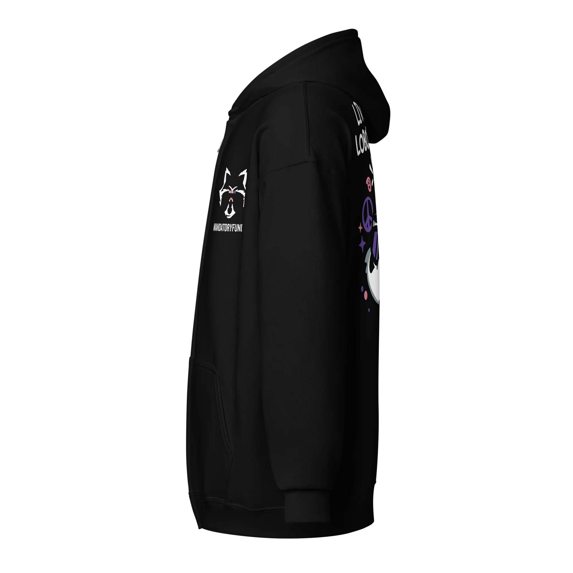 Live Laugh Lobotomize Zipper Hoodie product image (3)