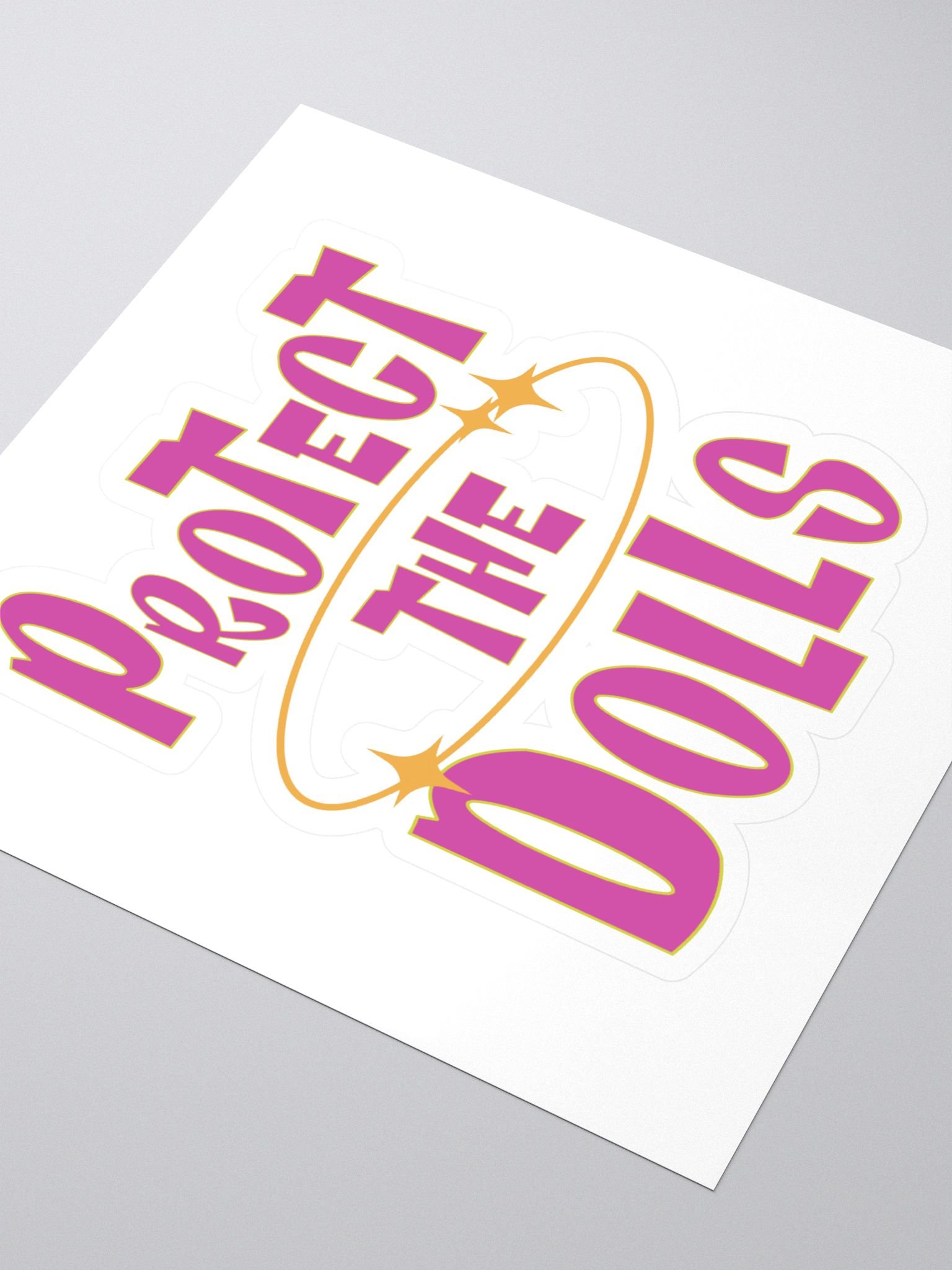 Protect the Dolls Kiss Cut Stickers product image (3)