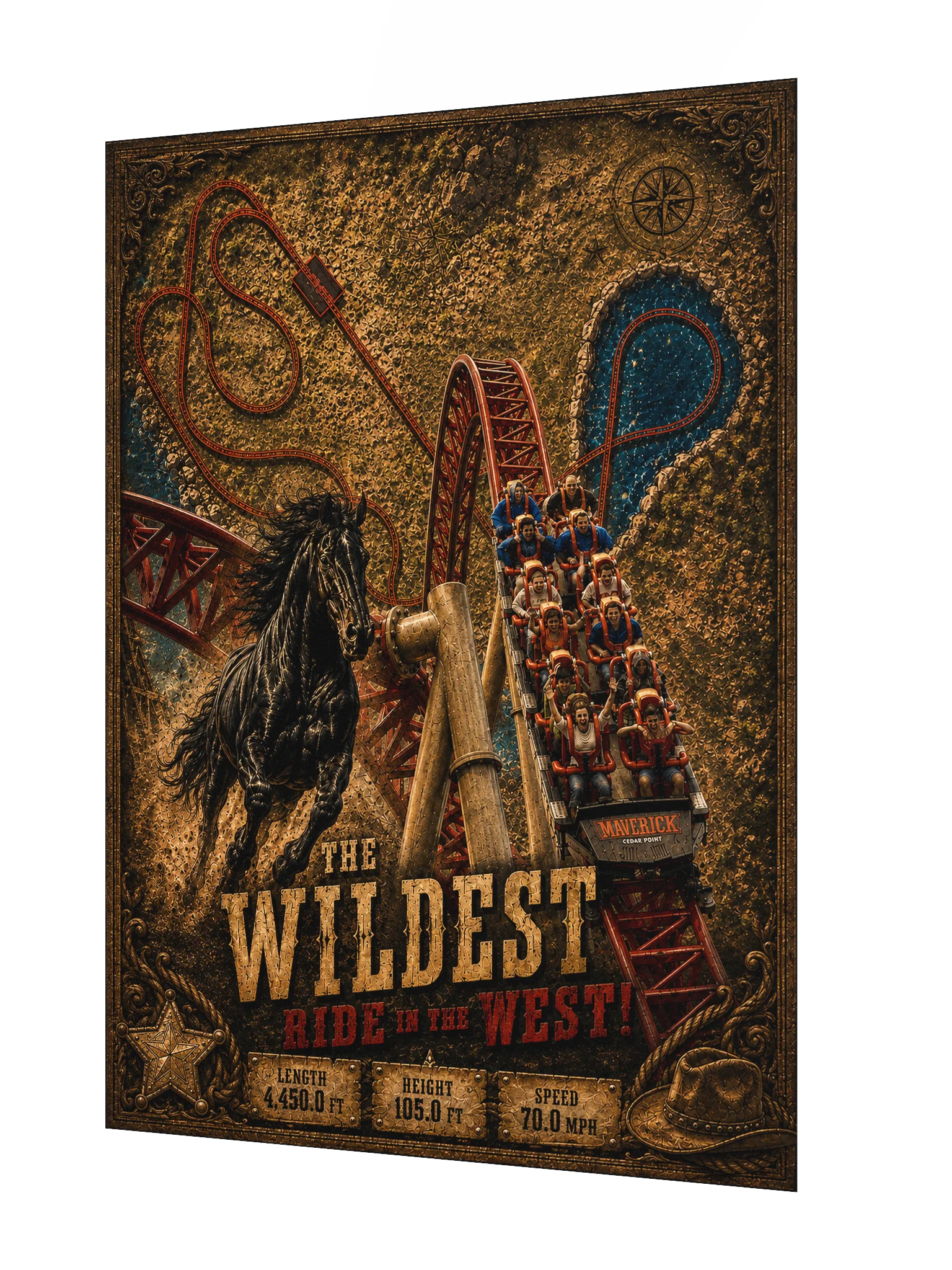 Maverick — Wildest Ride in the West Poster | 18x24" product image (2)