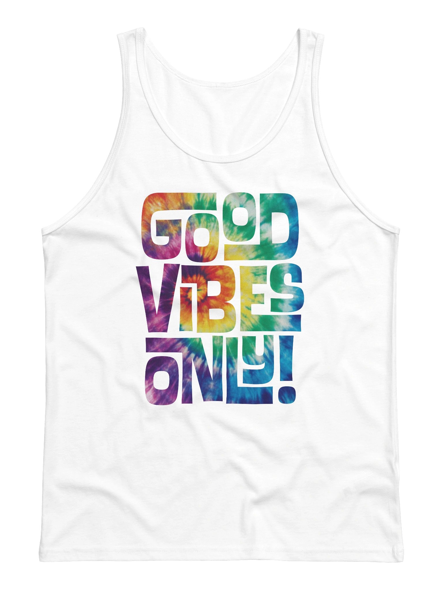 Good Vibes Only - Tie Dye Tank product image (1)