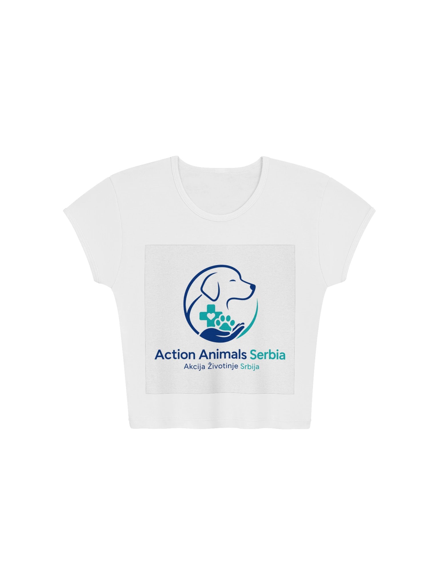 Action Animals Serbia Rib Baby Tee product image (1)