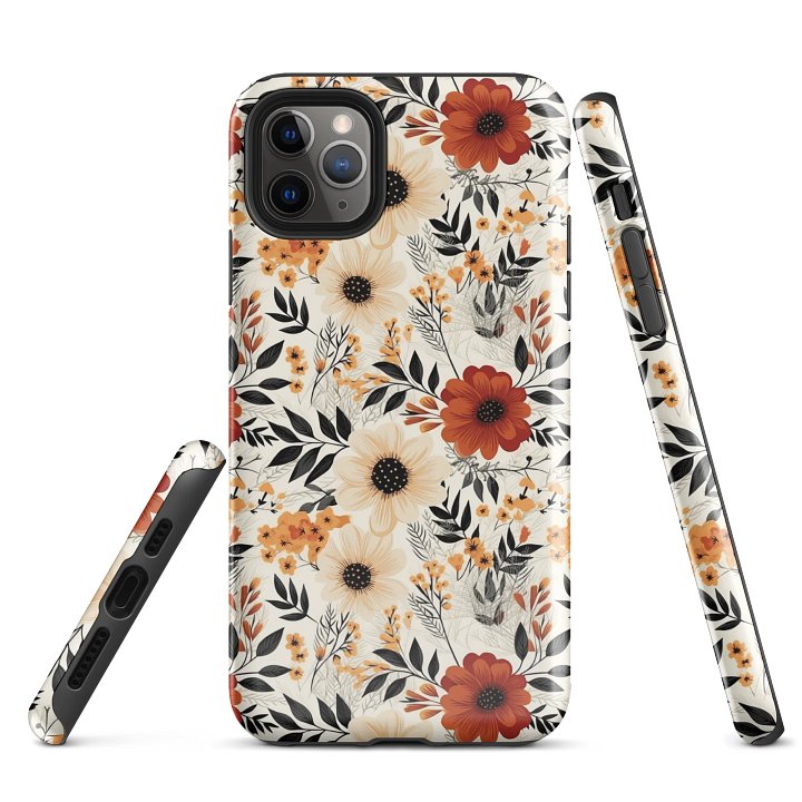 Boho Chic Tough Magnetic MagSafe® iPhone® 11, 12, 13, 14, 15, 16, 17, Pro, Pro Max, Plus Cases. product image (1)