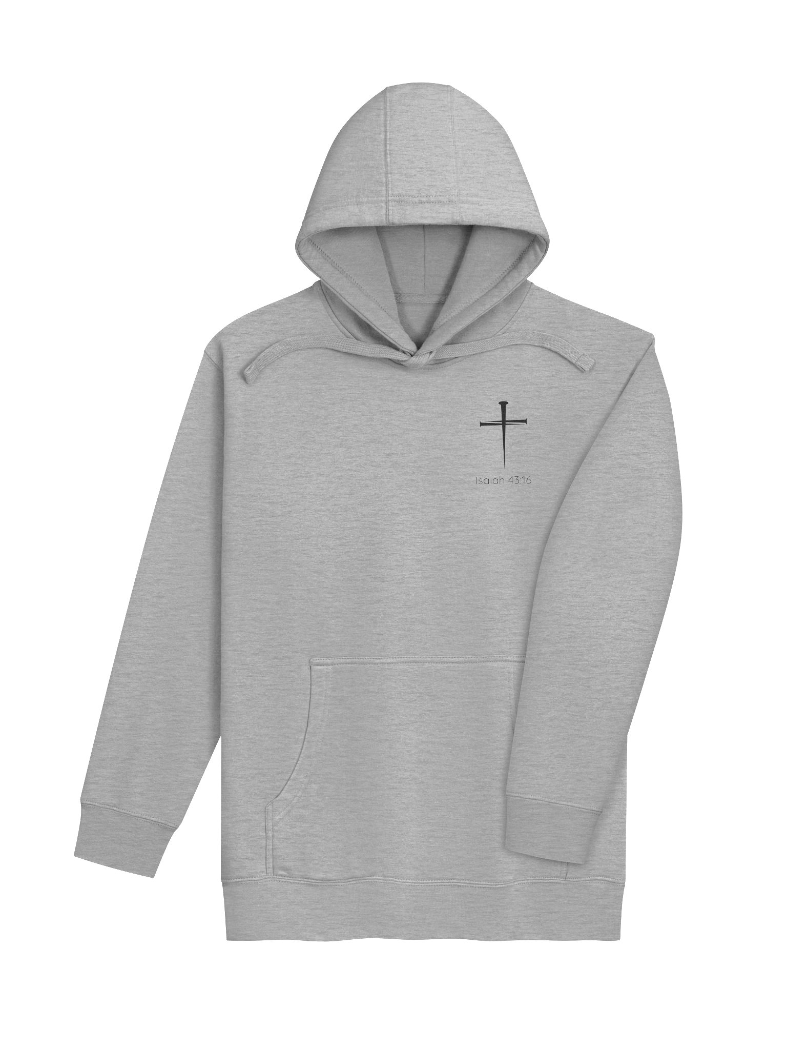 But God Hoodie - black on back product image (17)