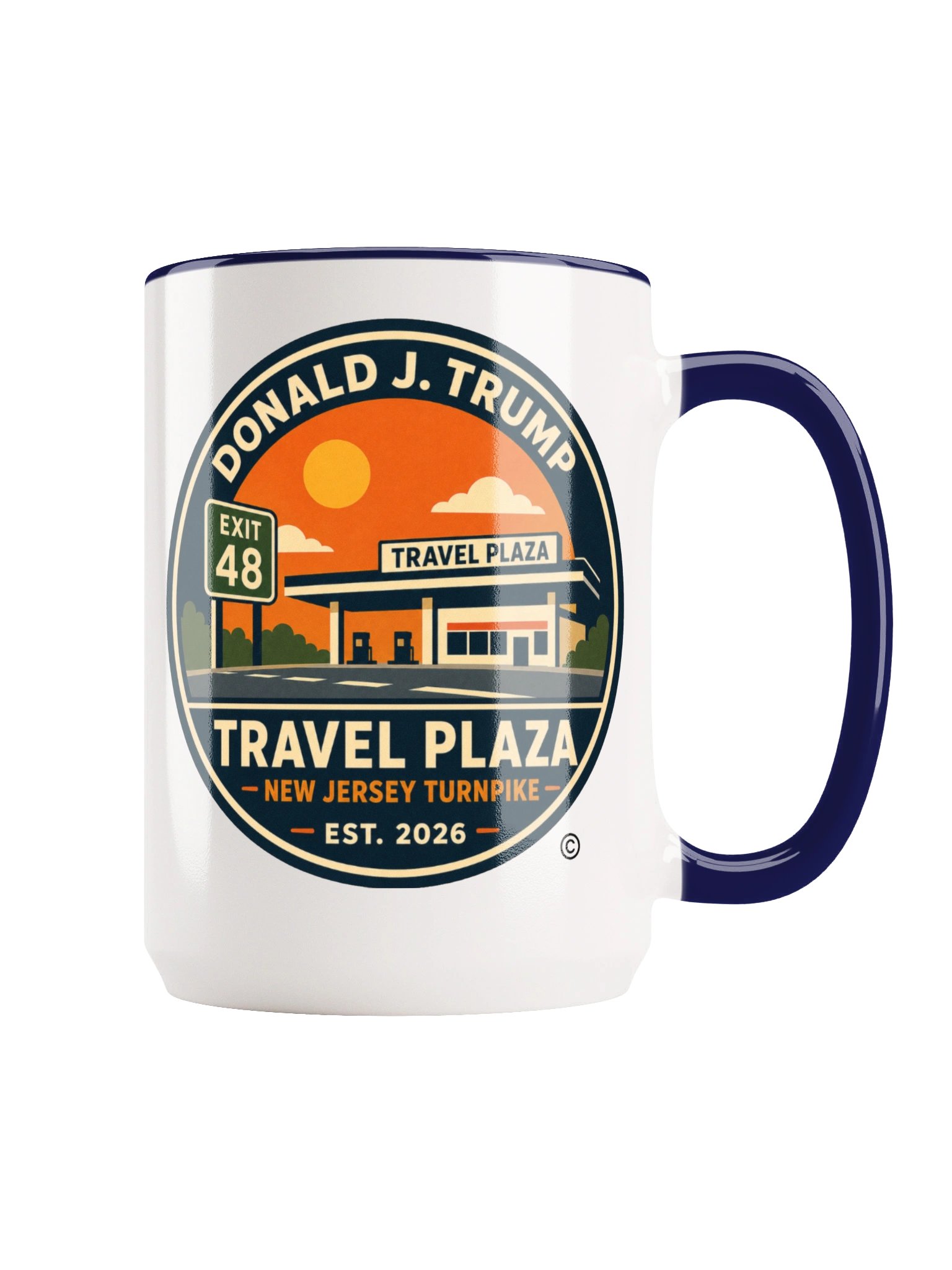 Official 15 oz Souvenir Mug - Donald J. Trump Travel Plaza™ product image (6)