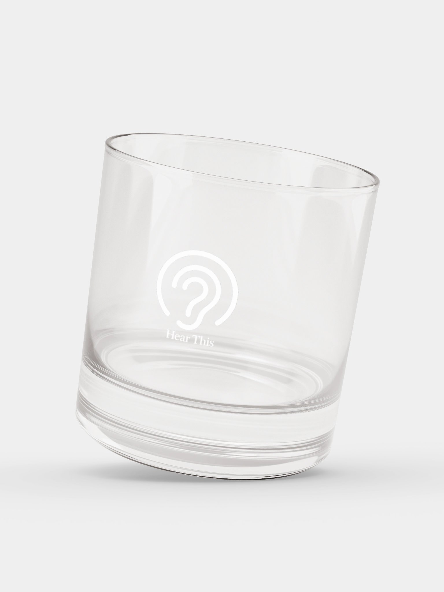 Rocks Glass - White Print product image (3)