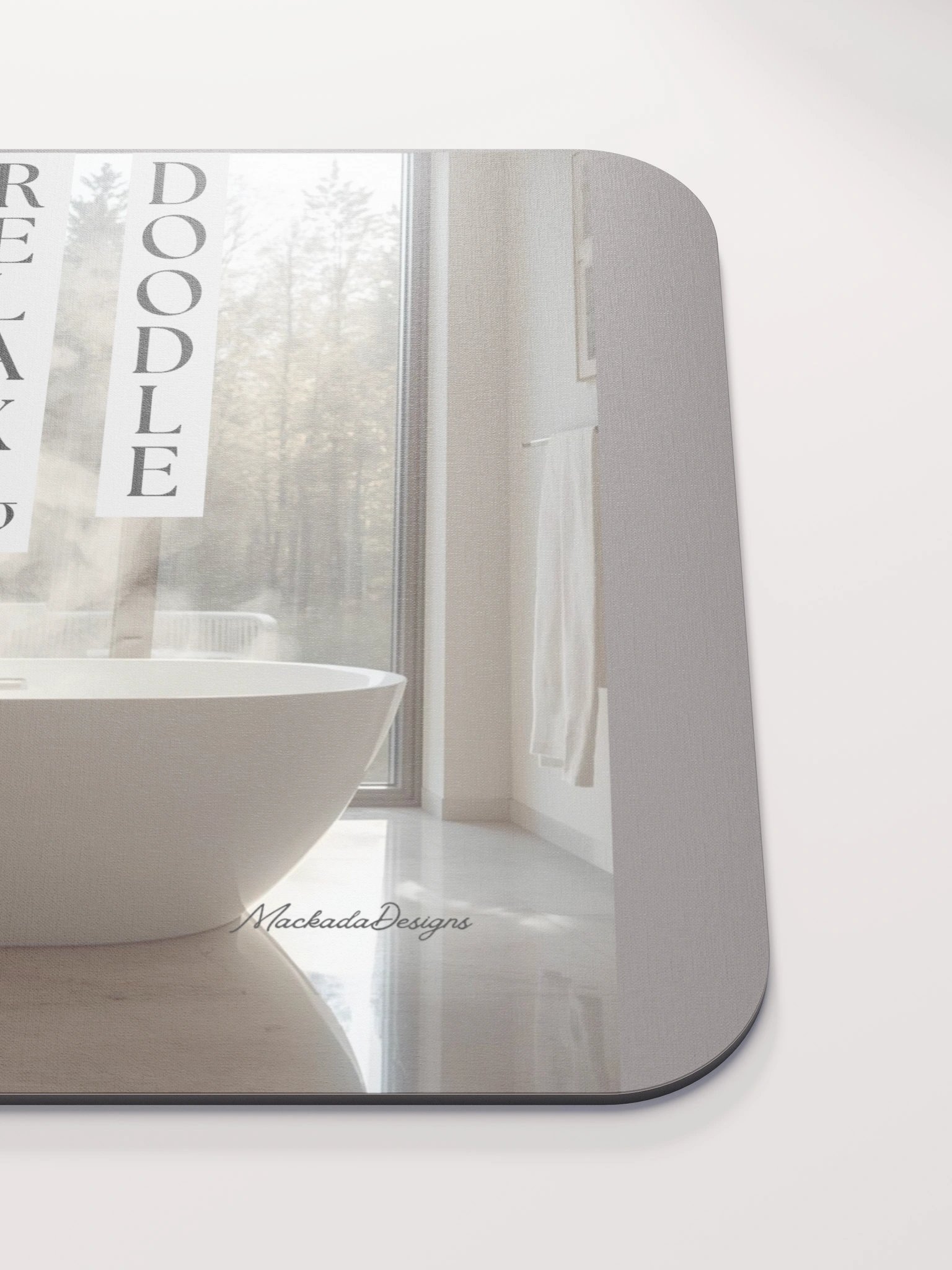 Stop, Relax & Doodle Mouse Pad product image (5)