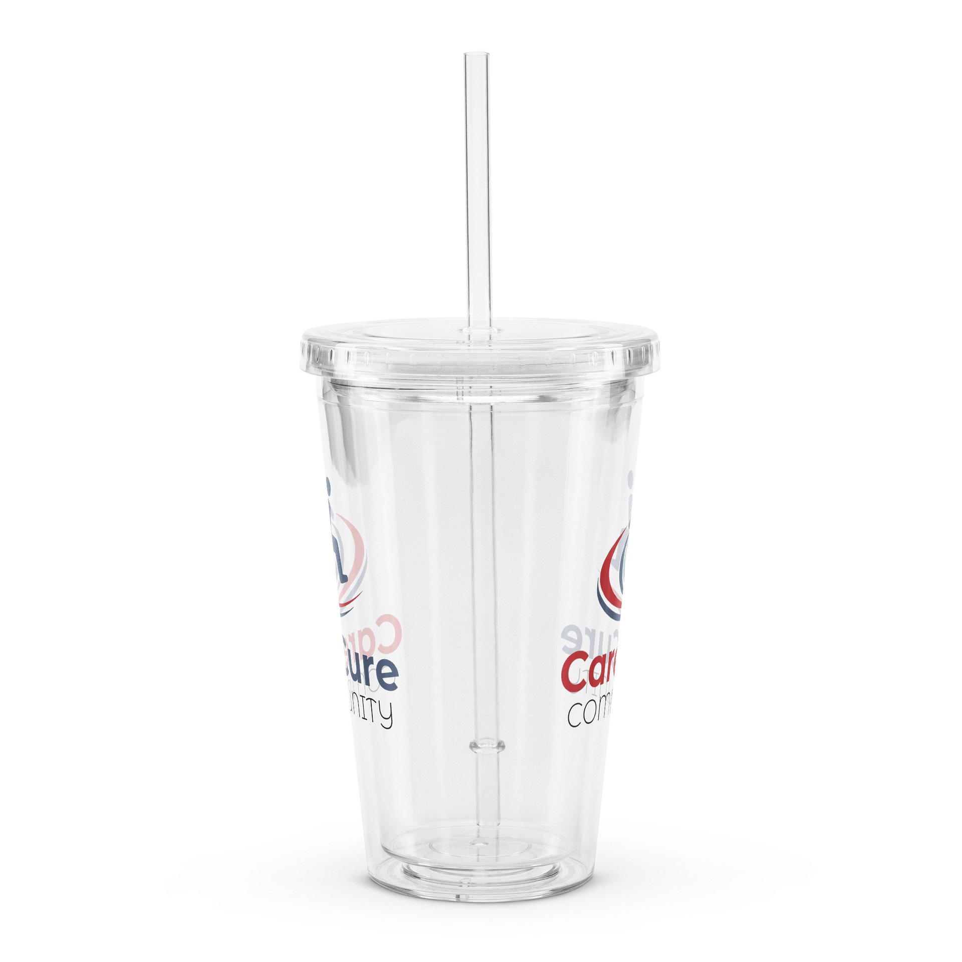 CareCure Plastic Cup with Straw product image (2)