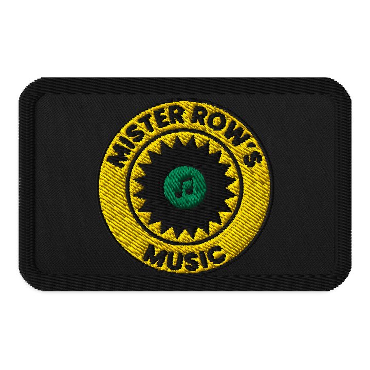 Mister Row's Music Logo Patch (3 in.) product image (1)