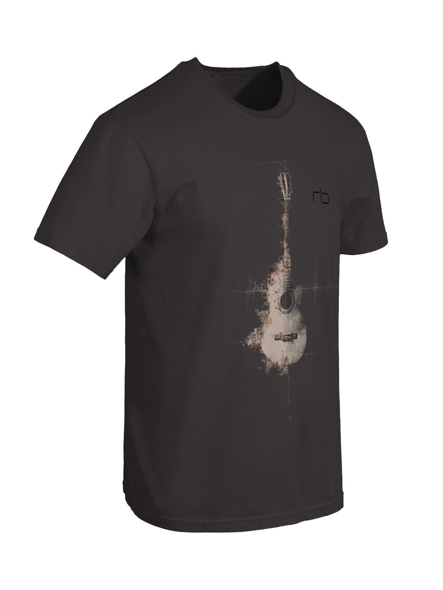 Heartstrings Acoustic Guitar T-Shirt product image (8)