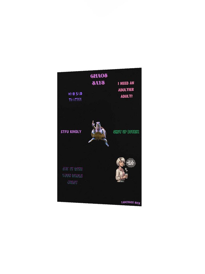 Chaos Chronicles Poster product image (2)