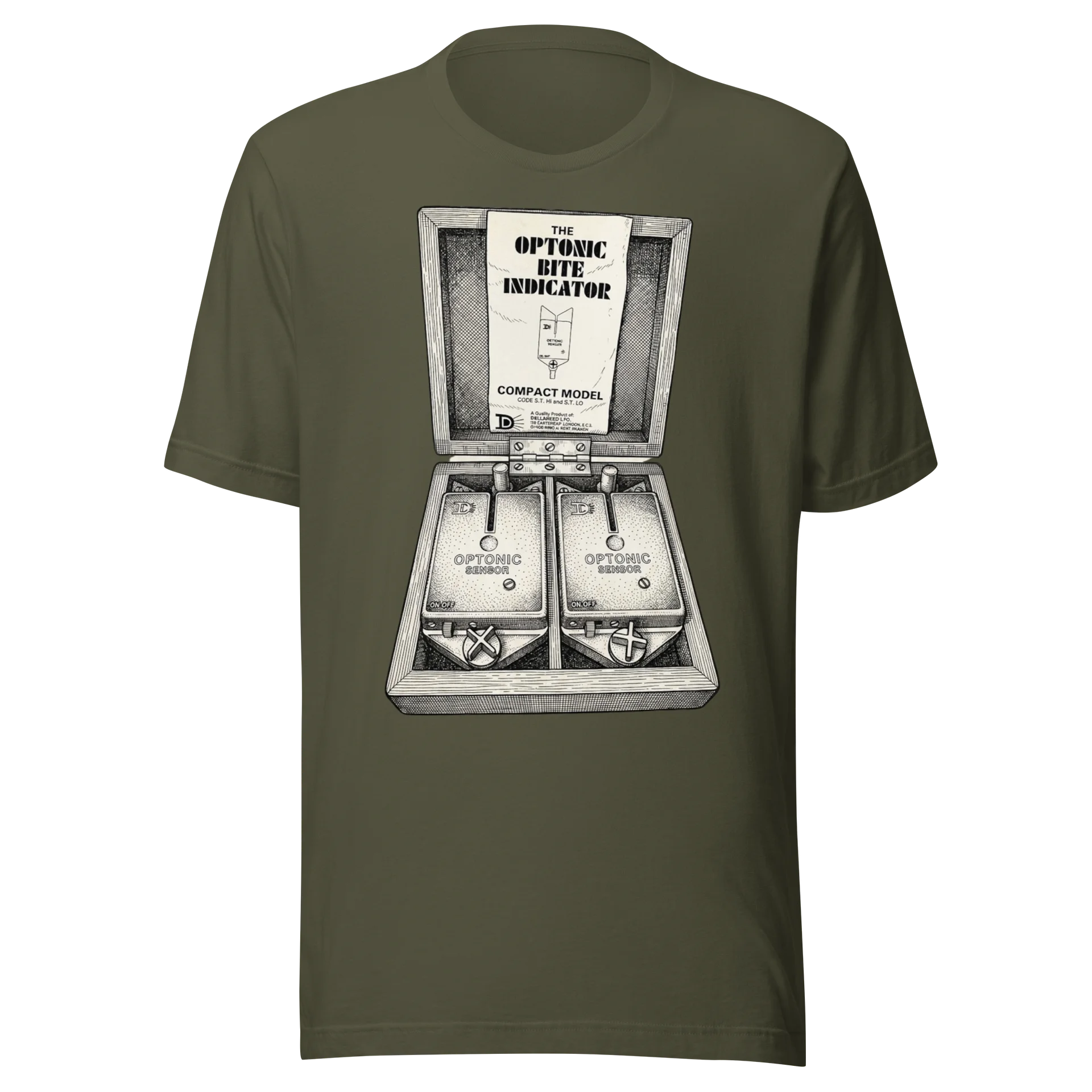 Optonic Bite Indicator T-Shirt (Khaki) product image (1)