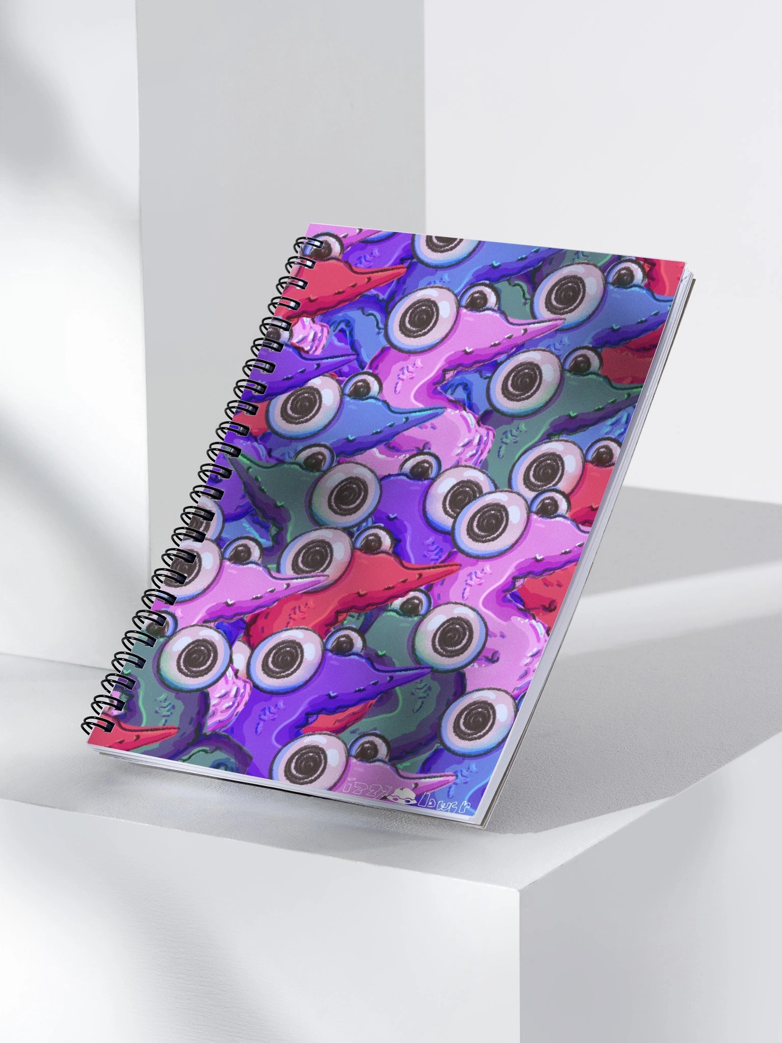 Whimsical Worms Spiral Notebook product image (3)