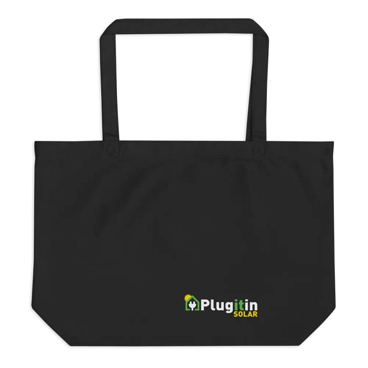 Plug It In Solar High-Quality Organic Cotton Tote product image (1)