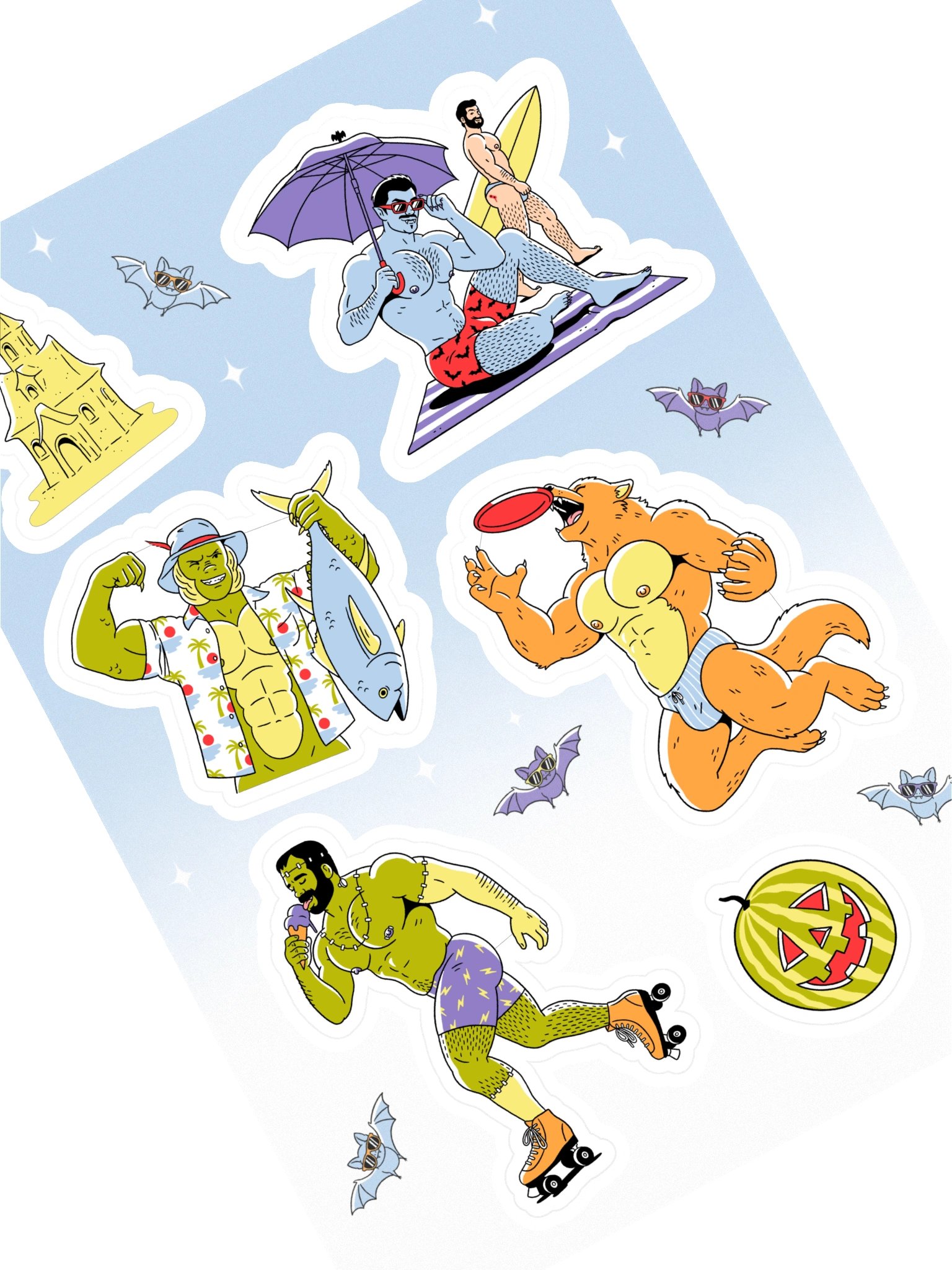 SUMMERWEEN Sticker Sheet product image (4)