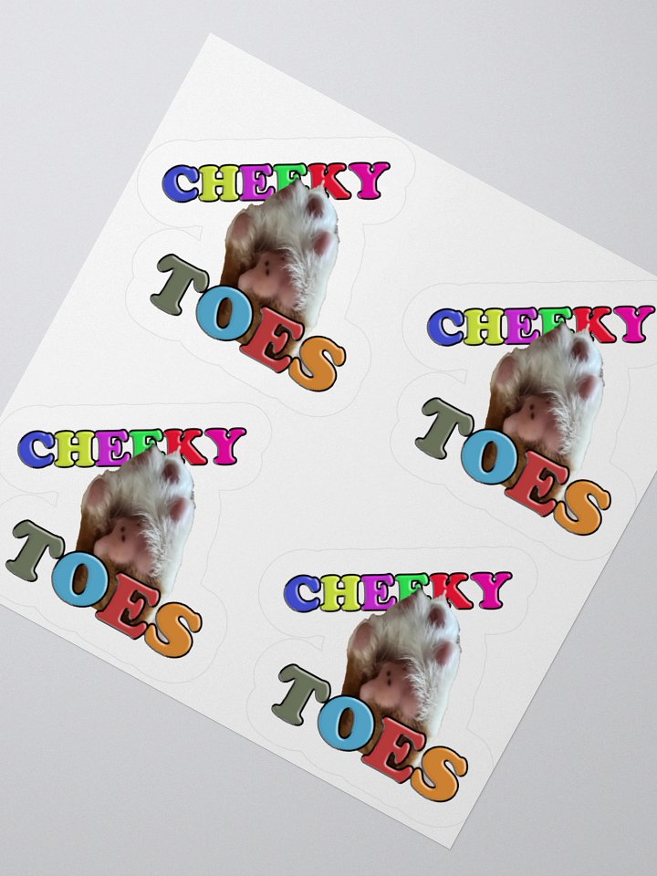 Cheeky Toes Stickers product image (2)