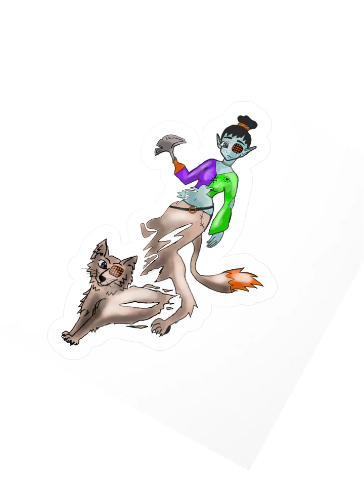 Tara Foxtail Sticker product image (5)