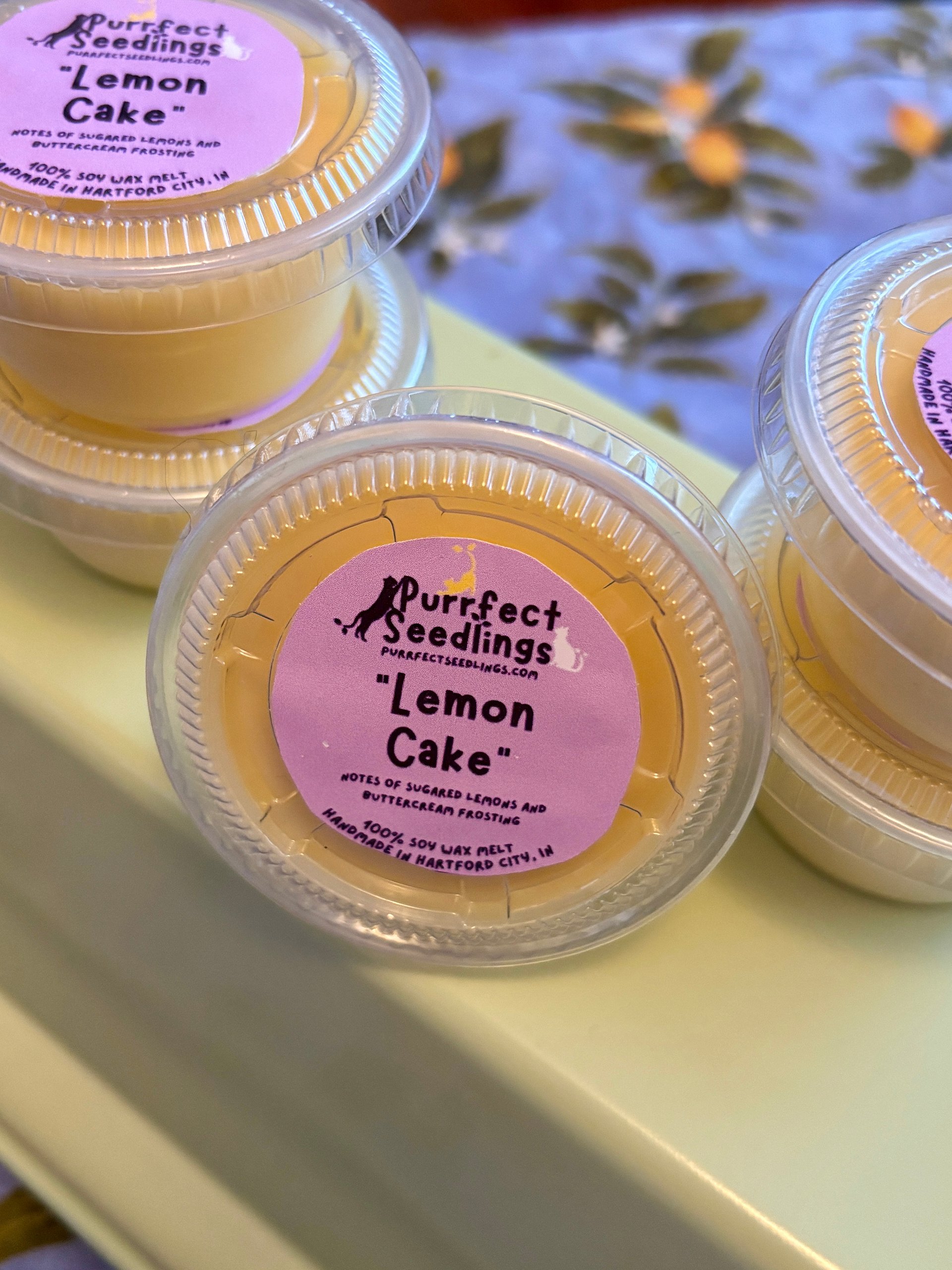 Lemon Cake Wax Melt product image (3)