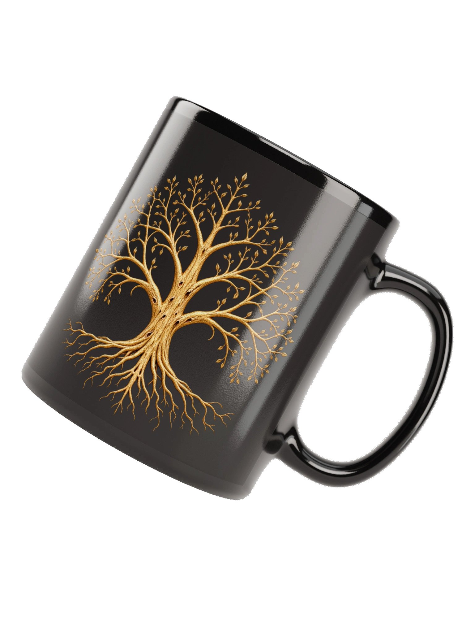 The Golden Oak | Gothic Tree of Life Coffee Mug product image (12)