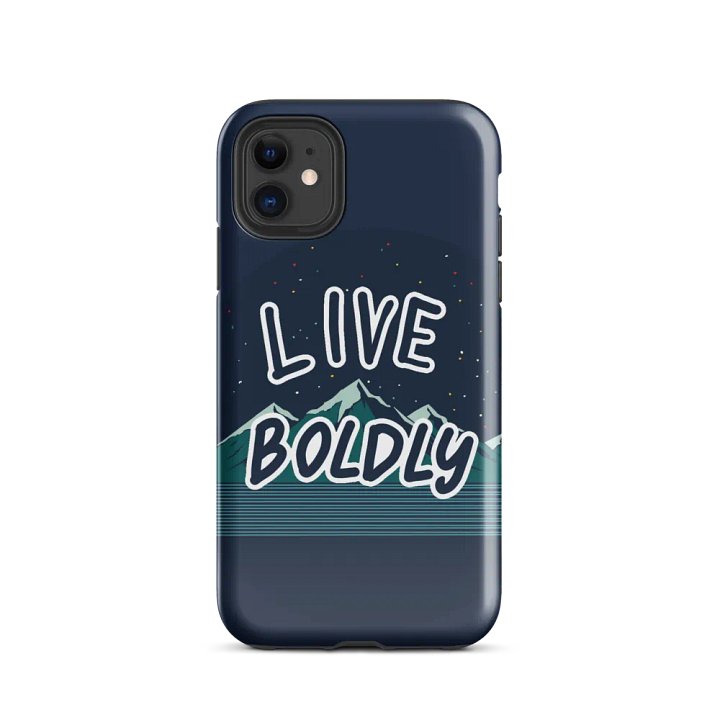 Live Boldly iPhone® Tough Case product image (24)