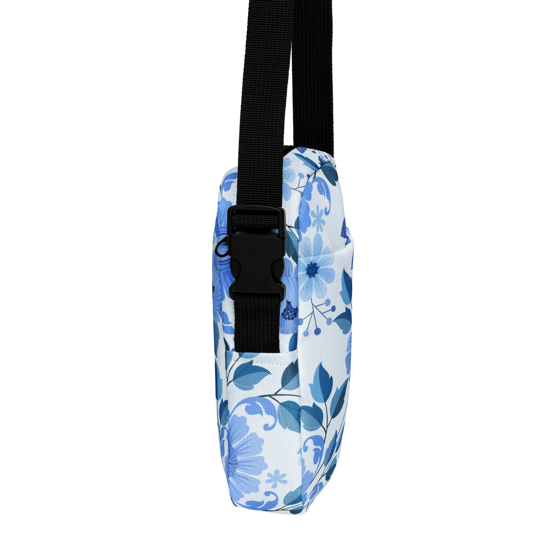Blue Floral Harmony Crossbody Bag product image (3)