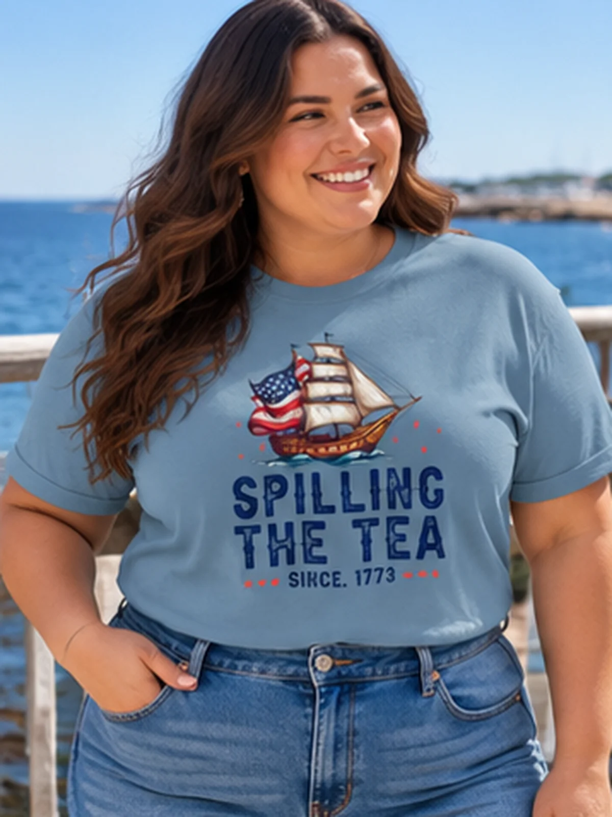 Spilling the Tea Since 1773 T-Shirt product image (4)