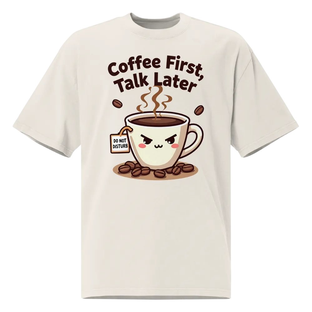 Caffeine Spirit Oversized Tee product image (3)