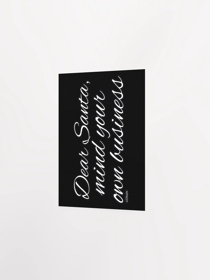 DEAR SANTA, MIND YOUR OWN BUSINESS product image (2)
