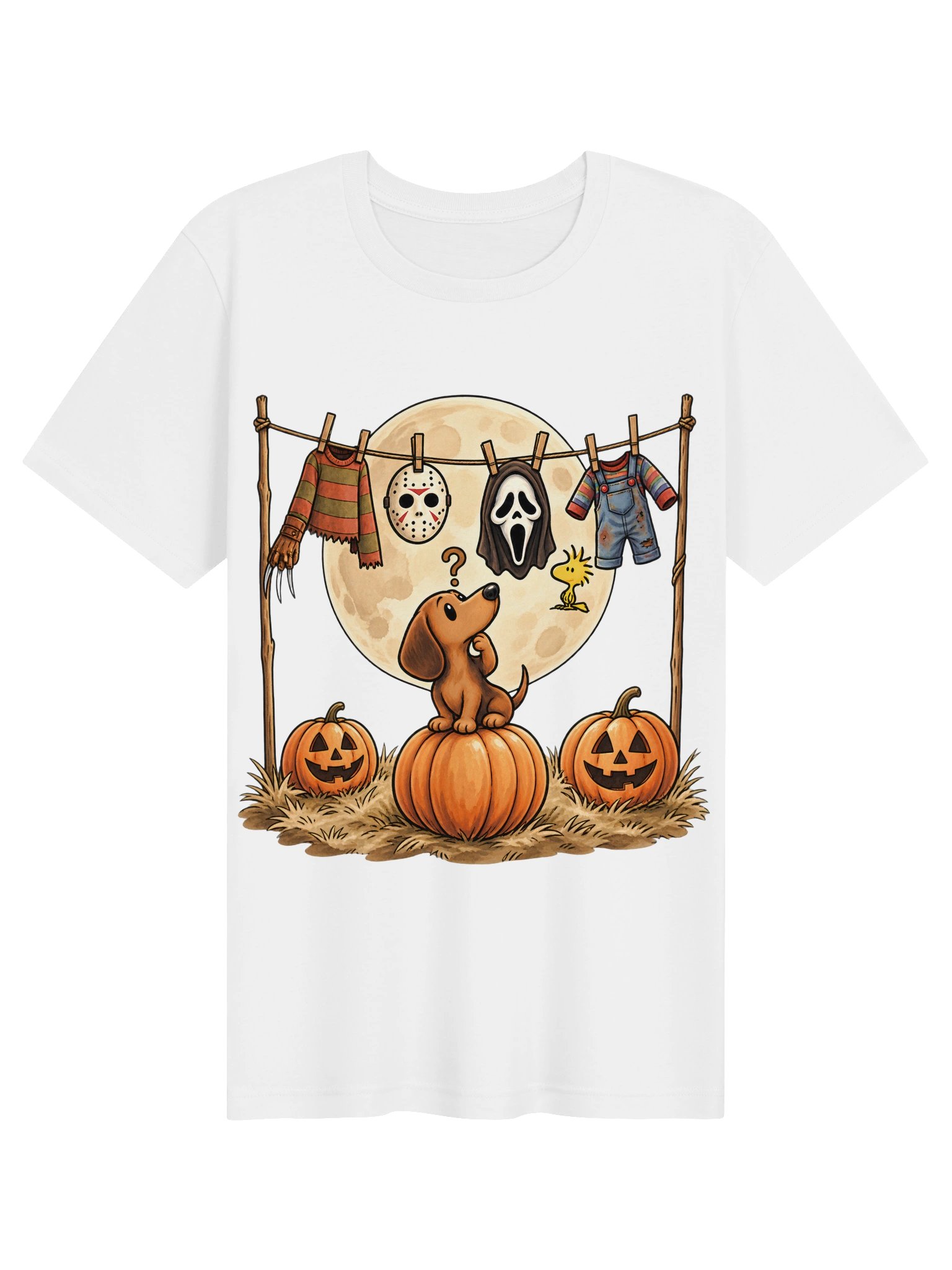 Funny Halloween Dachshund Tee product image (1)