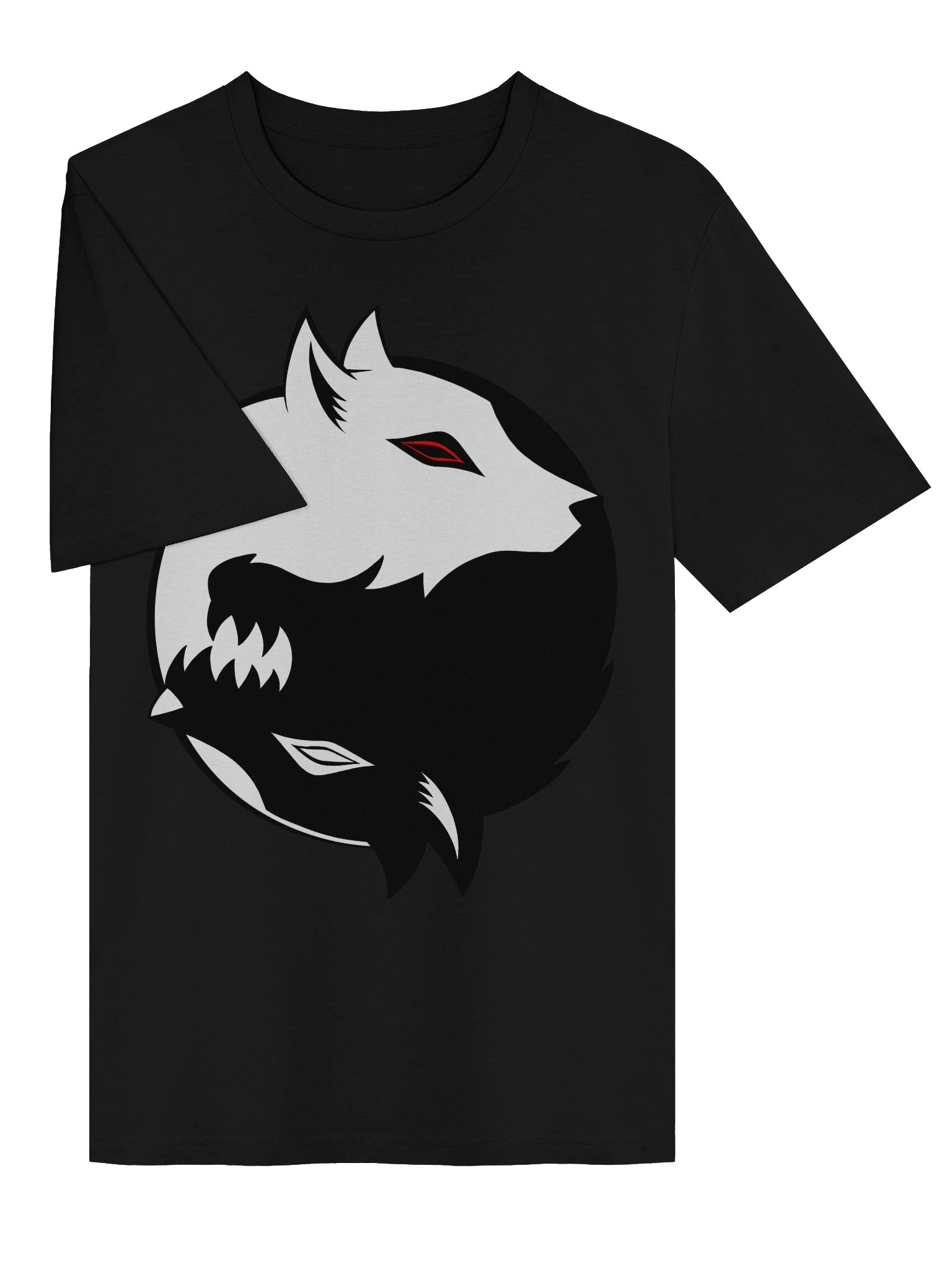YingYang Wolf T-Shirt product image (3)
