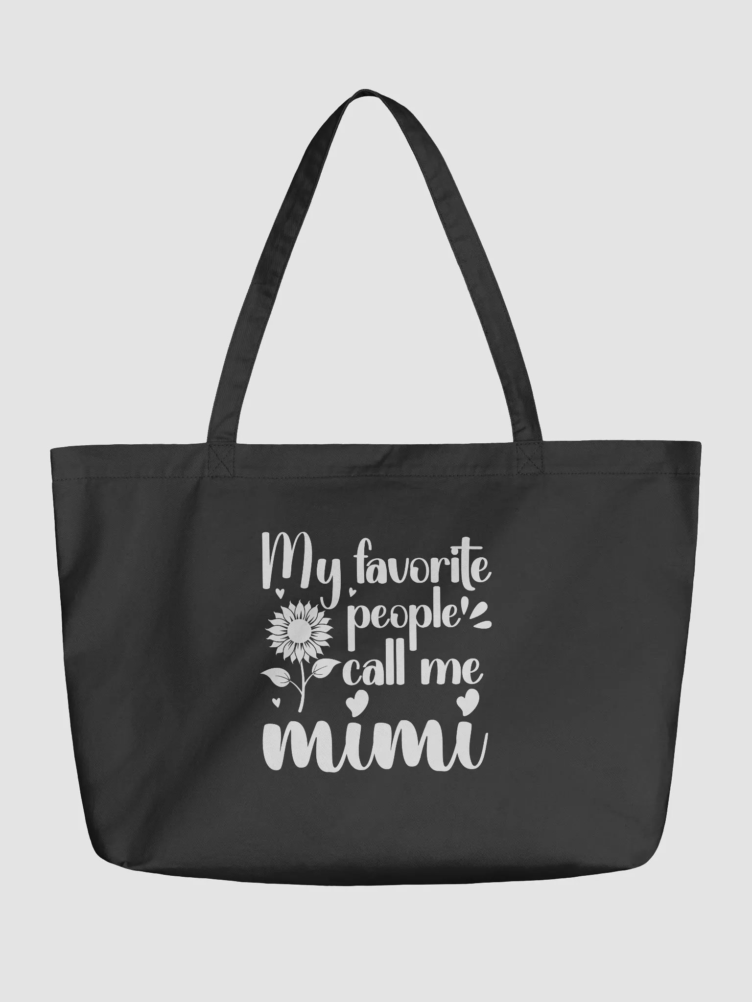 My Favorite People Call Me Mimi, Grandma Eco Tote Bag product image (2)