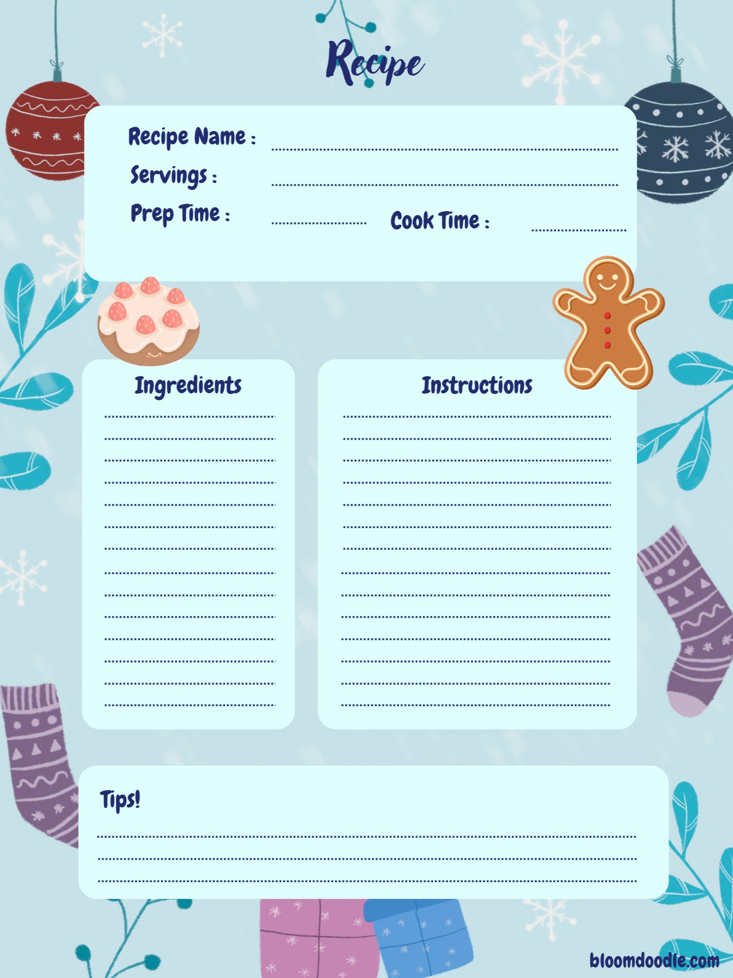 Merry & Bright Christmas Planner product image (3)