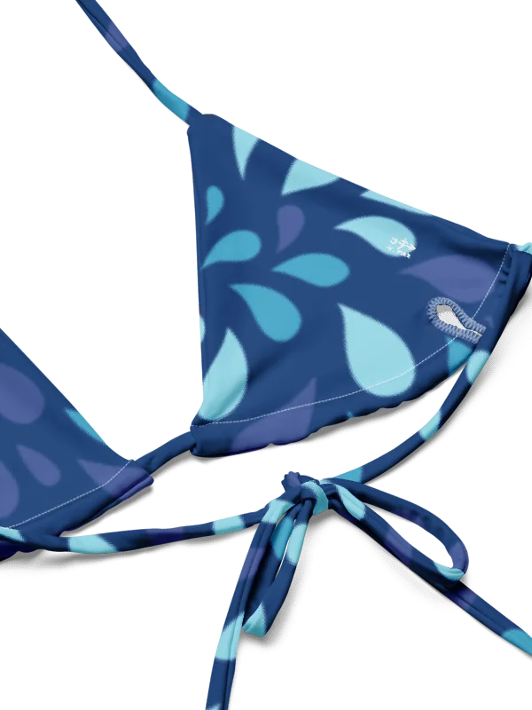 His House String Bikini Set - Blue Wave product image (11)