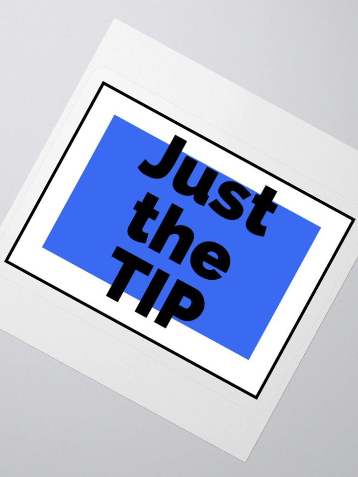 Just the tip sticker product image (2)