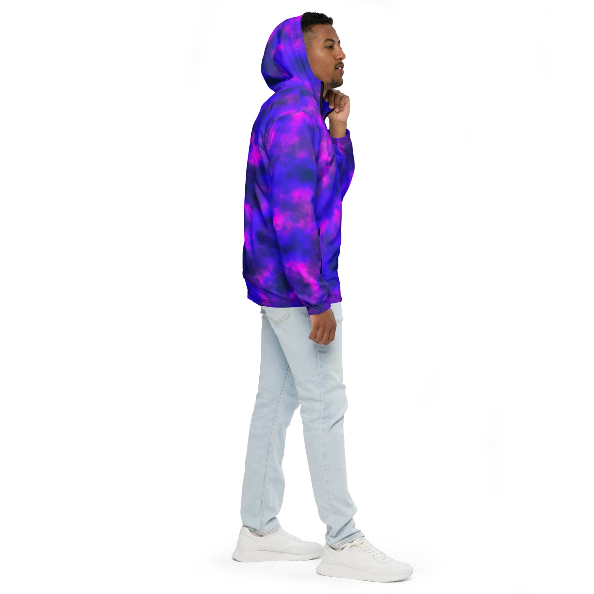 Vibrant Clouds All-Over Windbreaker product image (5)