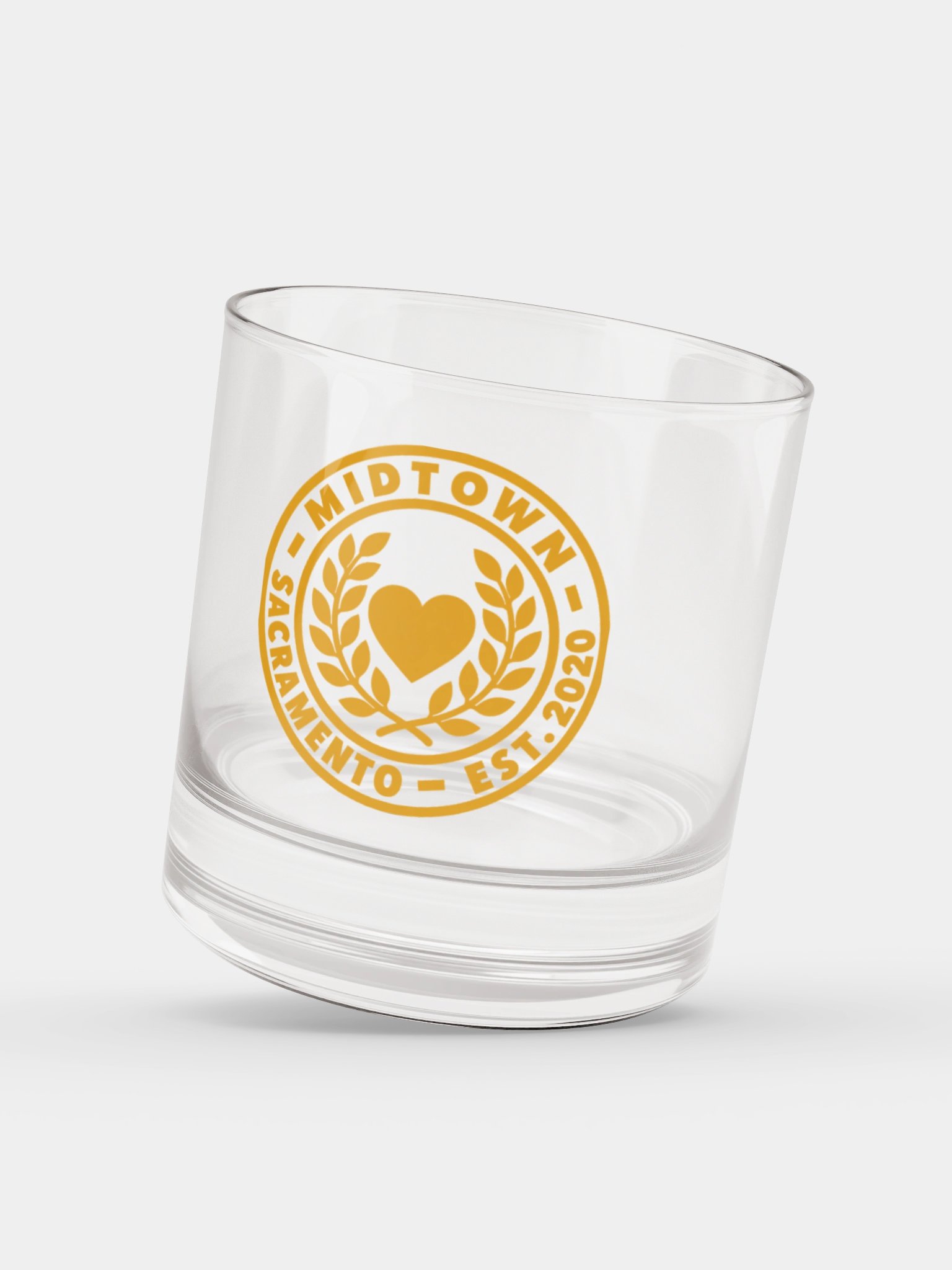 Midtown Seal Rocks Glass - Sacramento Souvenir Whiskey Glass product image (3)