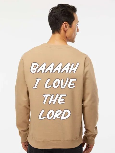 Be A Sheep Sweatshirt (Tan) product image (1)