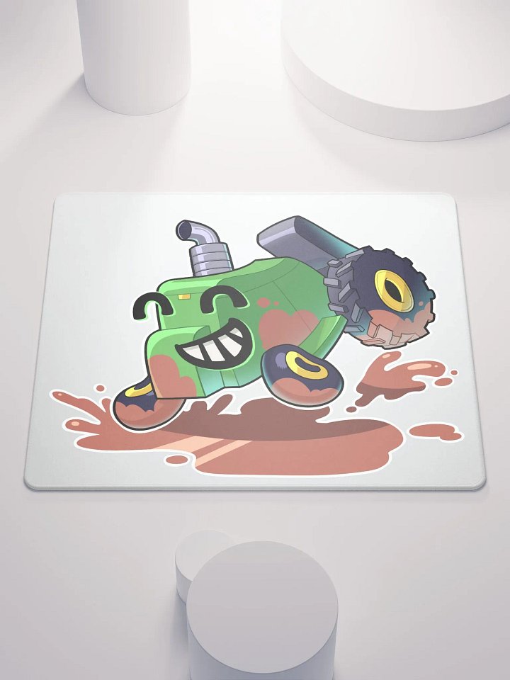 Tracty Playing in Mud - Gaming Mousepad product image (1)
